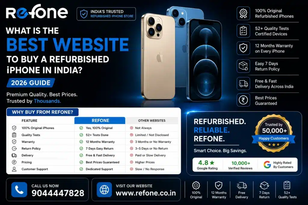 Best Website to Buy Refurbished iPhone in India