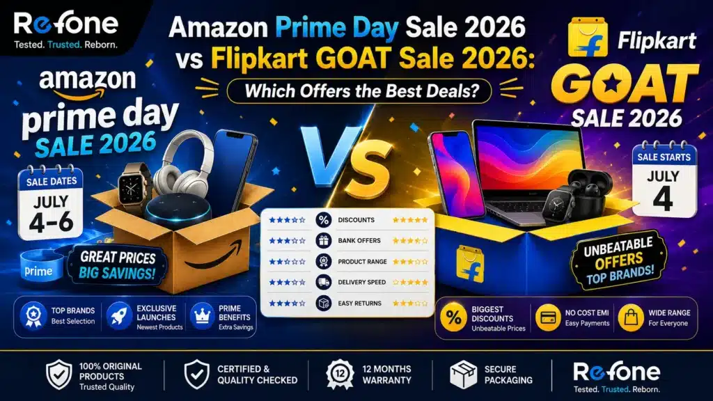 Amazon Prime Day Sale 2026 vs Flipkart GOAT Sale 2026