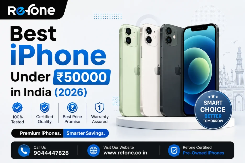 Best iPhone Under ₹50000 in India (2026)