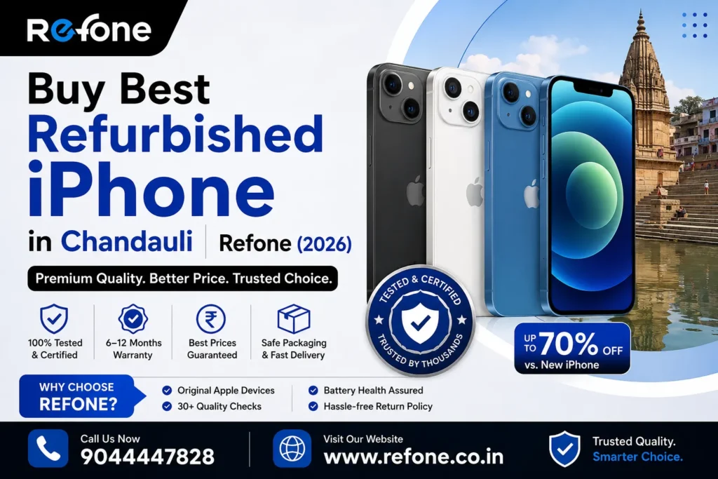 Best Refurbished iPhone in Chandauli