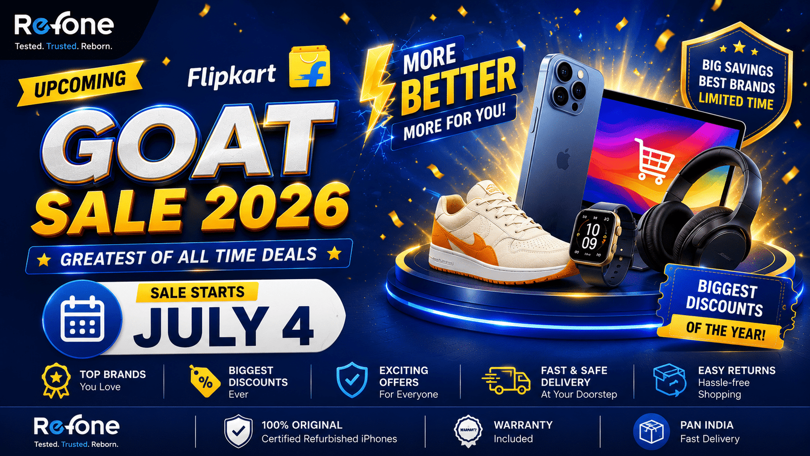 Flipkart Upcoming Sale Dates 2026: Complete Sale Calendar & Best Offers